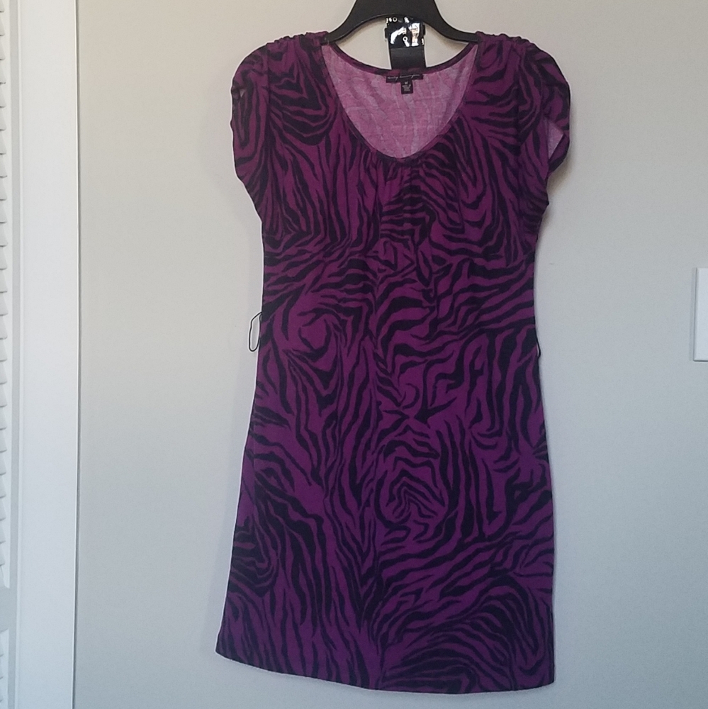 2 for $20! Purple tiger print dress
